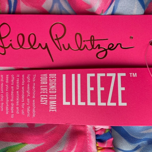 Lilly Pulitzer Ruffled Dusk Top Havana Cocktail XS - Picture 3 of 9